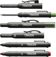 Tracer Assortment Kit w/ Deep Hole Construction Pencil, Replacement Lead Set and 2 Clog-Free Construction Markers (Black £23.99